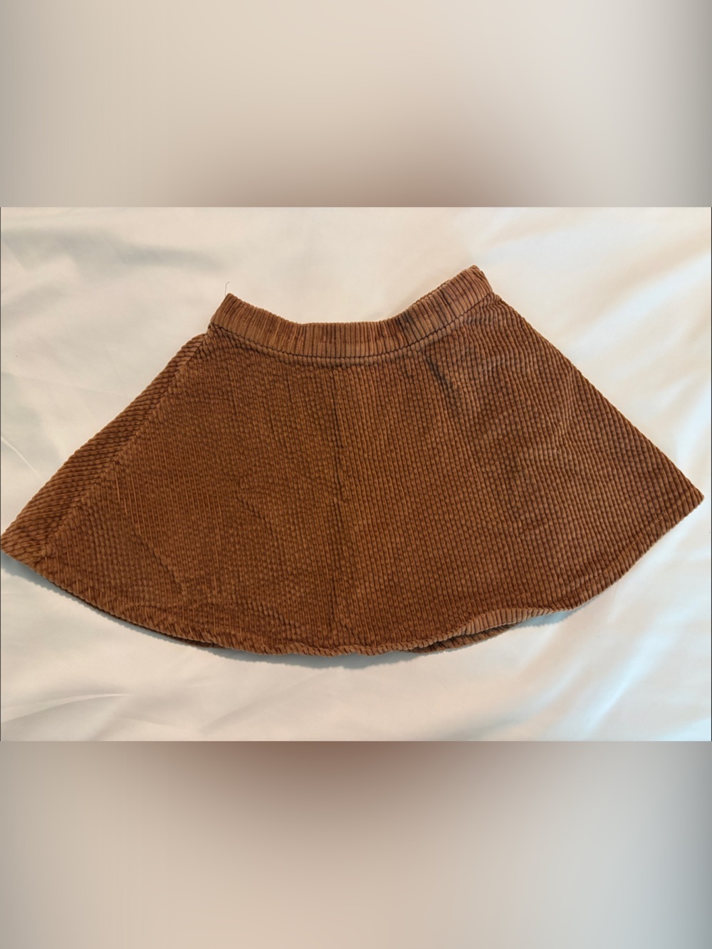 H&M Girls Brown Corduroy Skirt